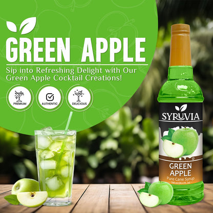 Green Apple Syrup for Cocktails