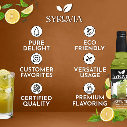 Green Tea Syrup Premium Flavoring