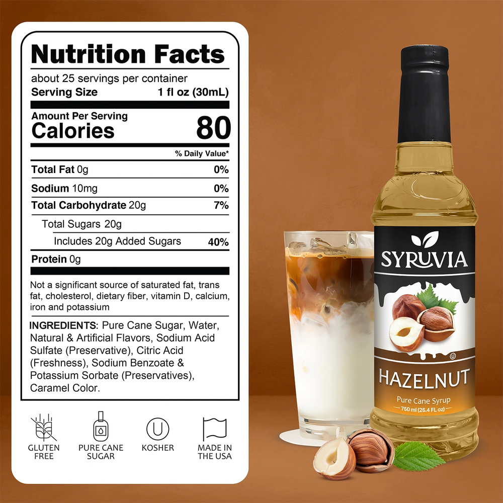 Hazelnut Syrup