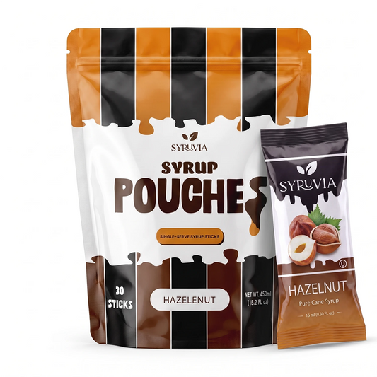 Hazelnut Syrup Pouches