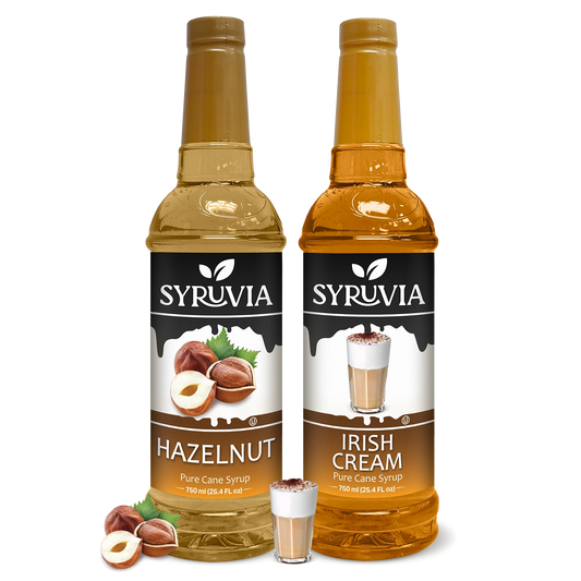 Hazelnut Irish cream coffee syrup