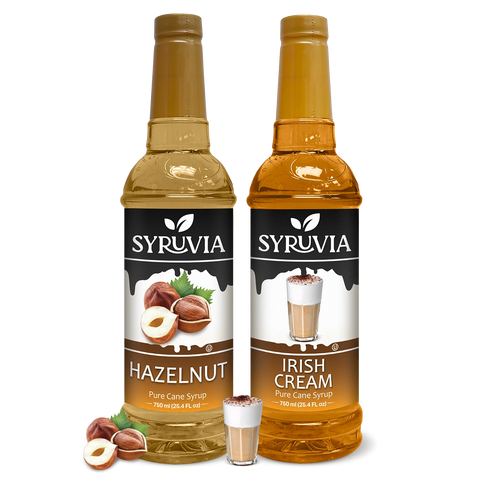 Variety Pack, Hazelnut, and Irish Cream Syrup