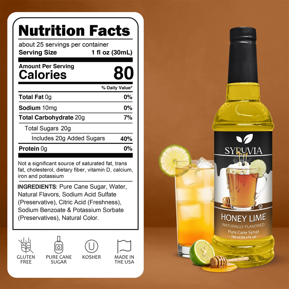 Honey Lime Syrup