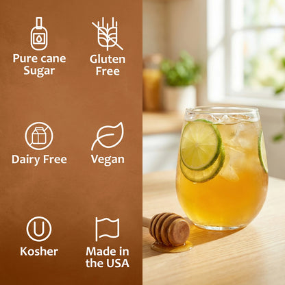 Honey Lime Syrup Dairy Free