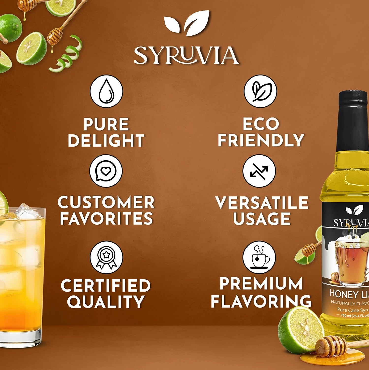 Honey Lime Syrup Premium Flavoring