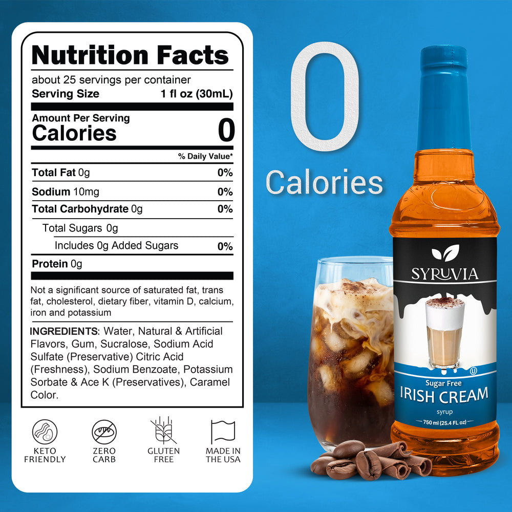 Sugar-Free Irish Cream Syrup