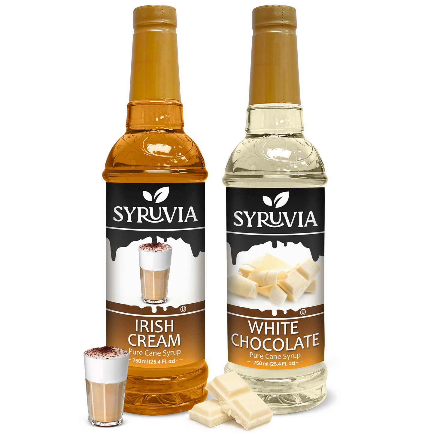 Variety Pack, Irish Cream, and White Chocolate Coffee Syrup