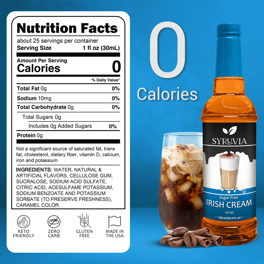 Sugar-Free Irish Cream Syrup