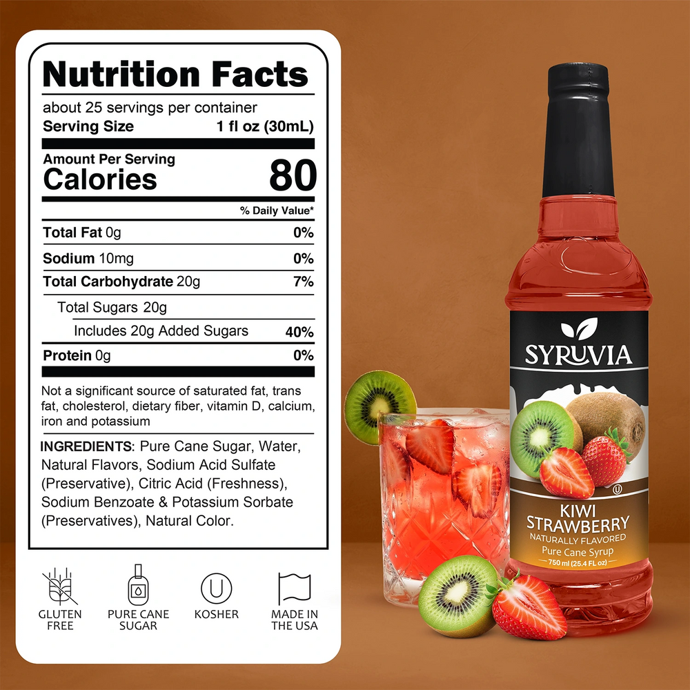Kiwi Strawberry Syrup