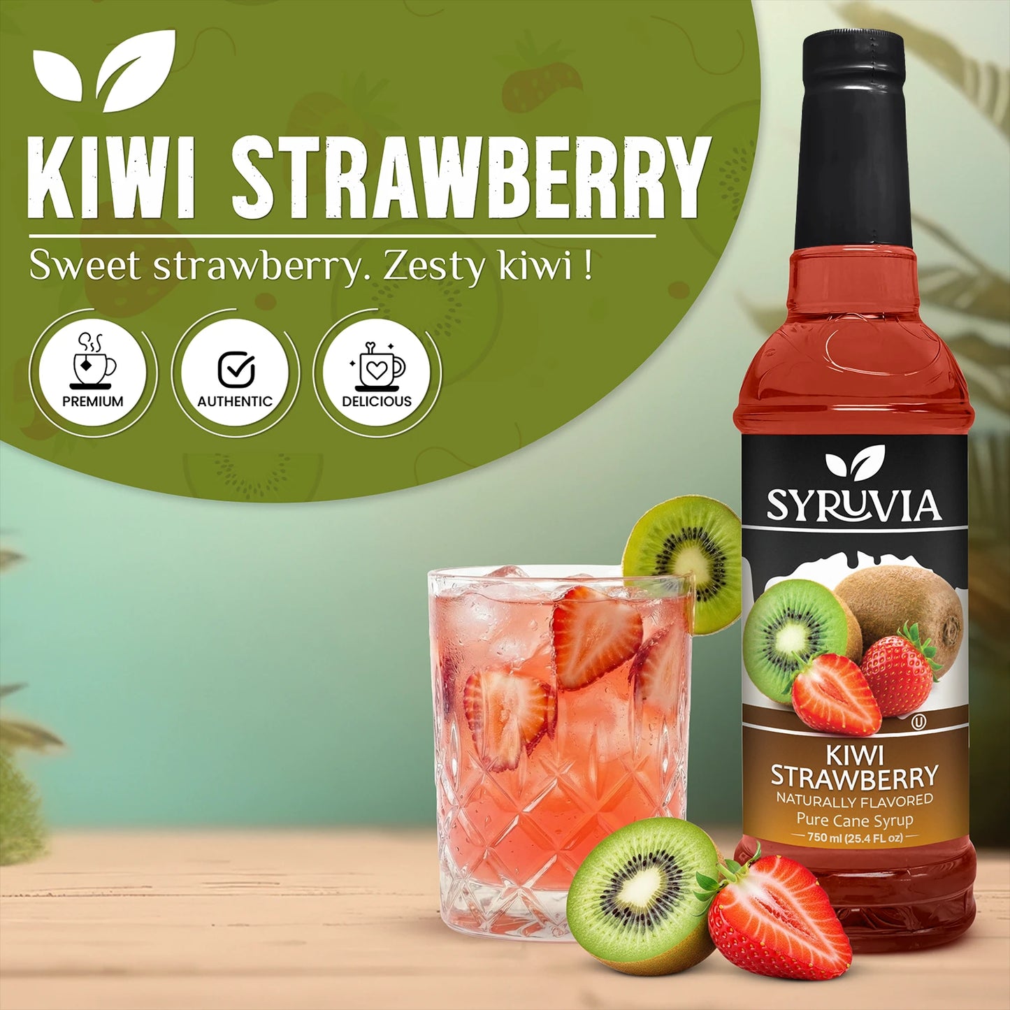 Kiwi Strawberry Syrup