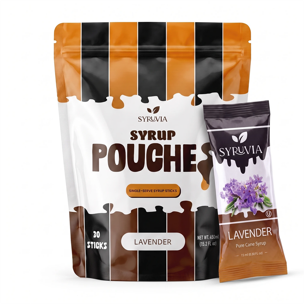 Lavender Syrup Pouches