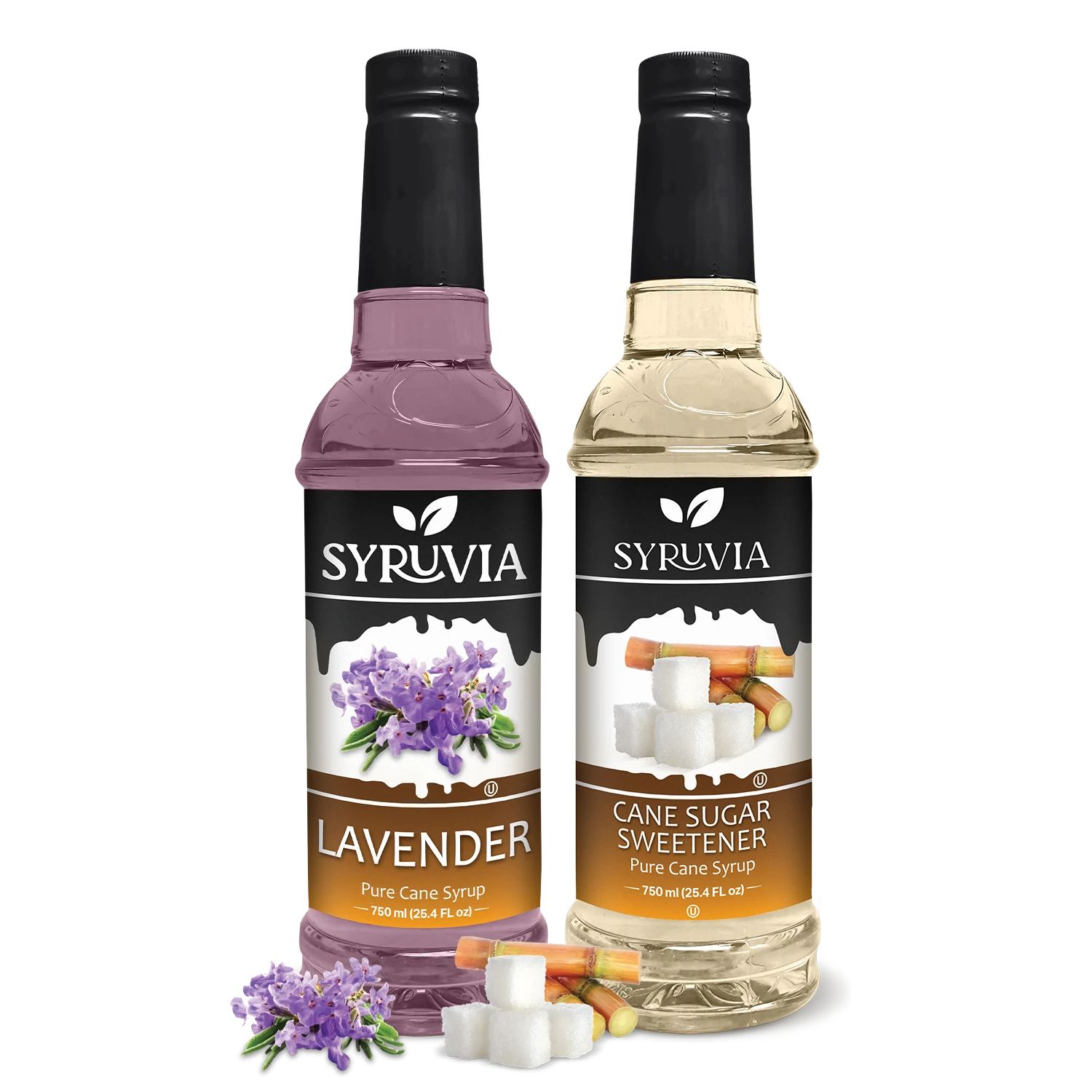 Lavender Syrup Cane Sugar Sweetener Syrup 