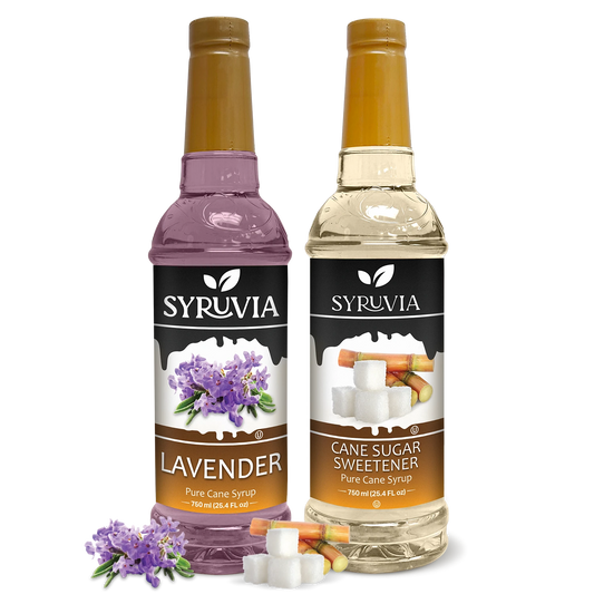 Variety Pack, Lavender, and Cane Sugar Sweetener Syrup