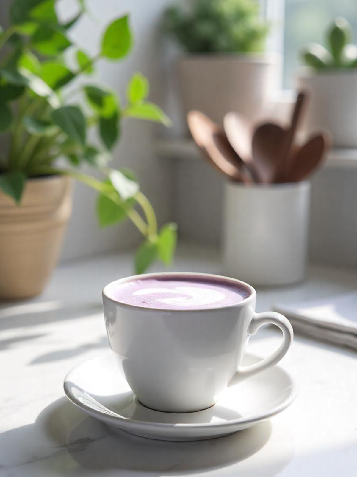 Lavender Latte Syrup signature recipe