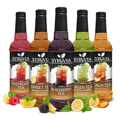 Syruvia Tea Flavor Collection