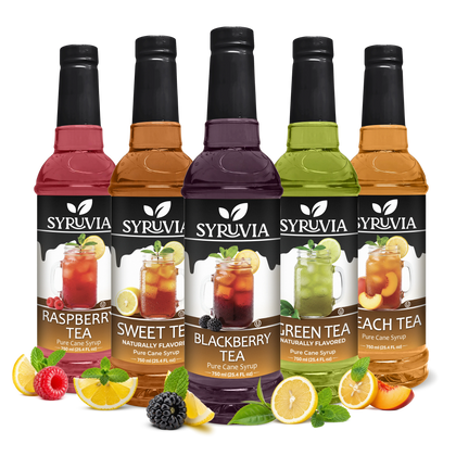 Syruvia Tea Flavor Collection