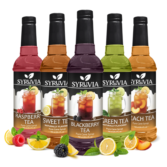 Syruvia Tea Flavor Collection