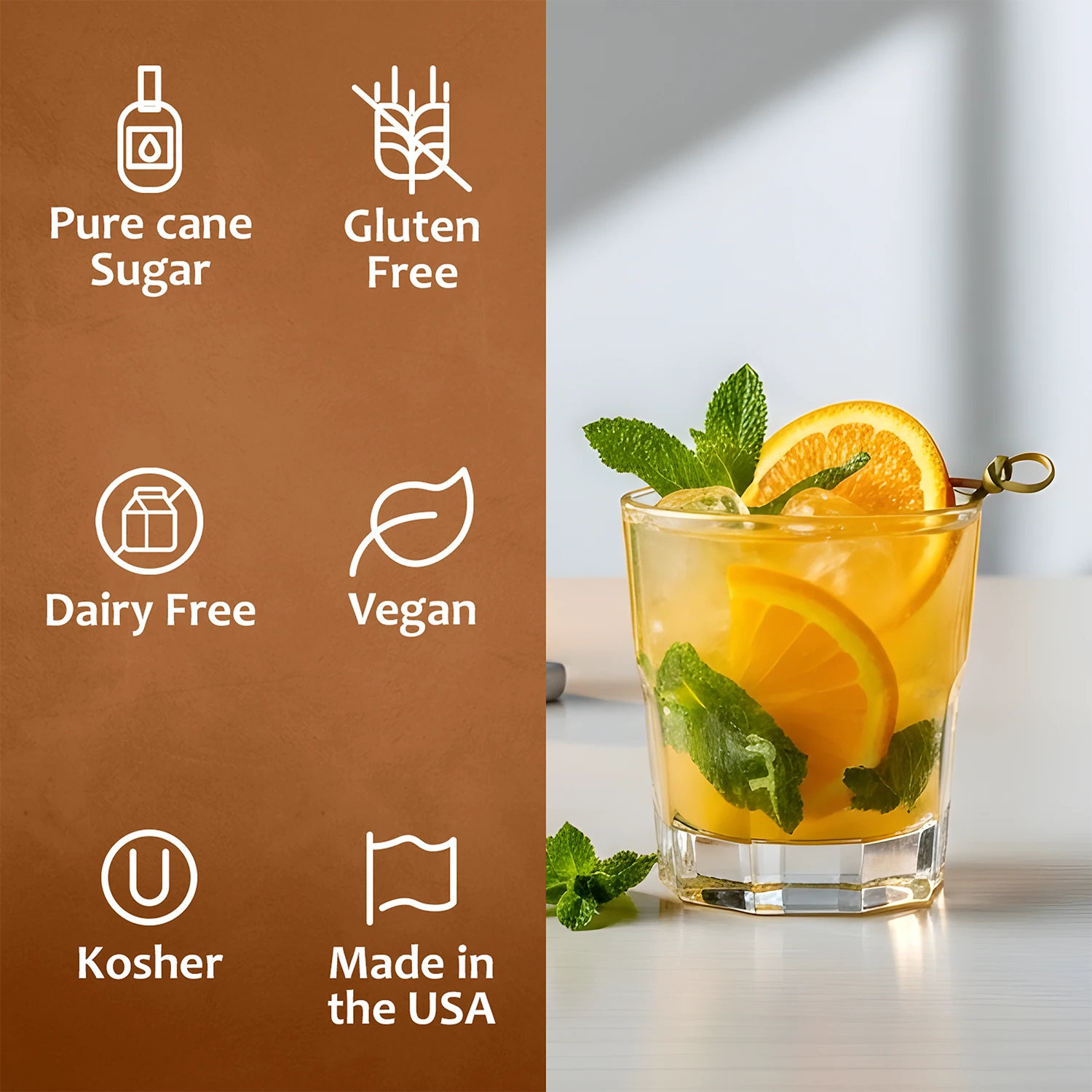 Mandarin Orange Syrup Dairy Free