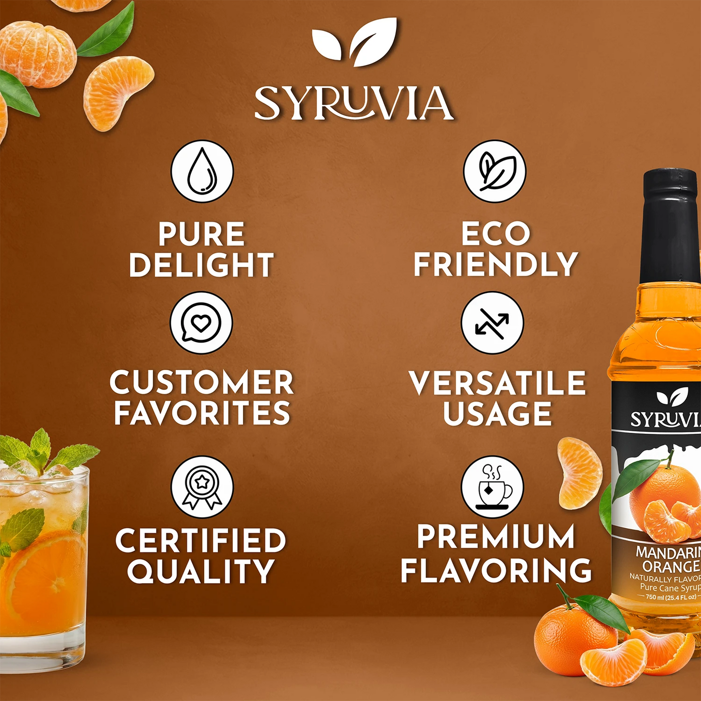 Mandarin Orange Syrup Premium Flavoring