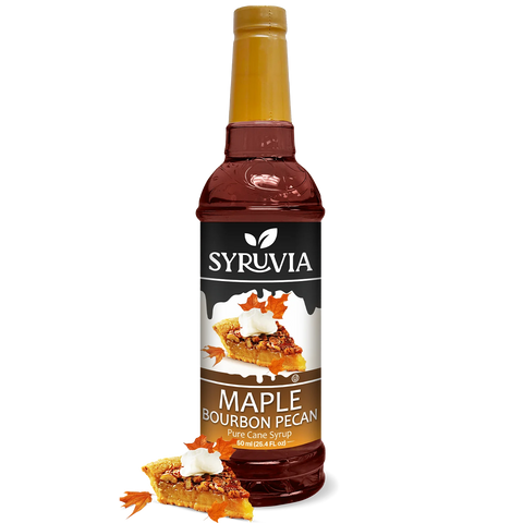 Maple Bourbon Pecan Syrup