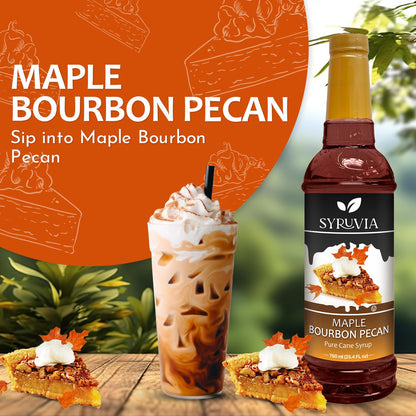 Maple bourbon pecan iced coffee flavor 
