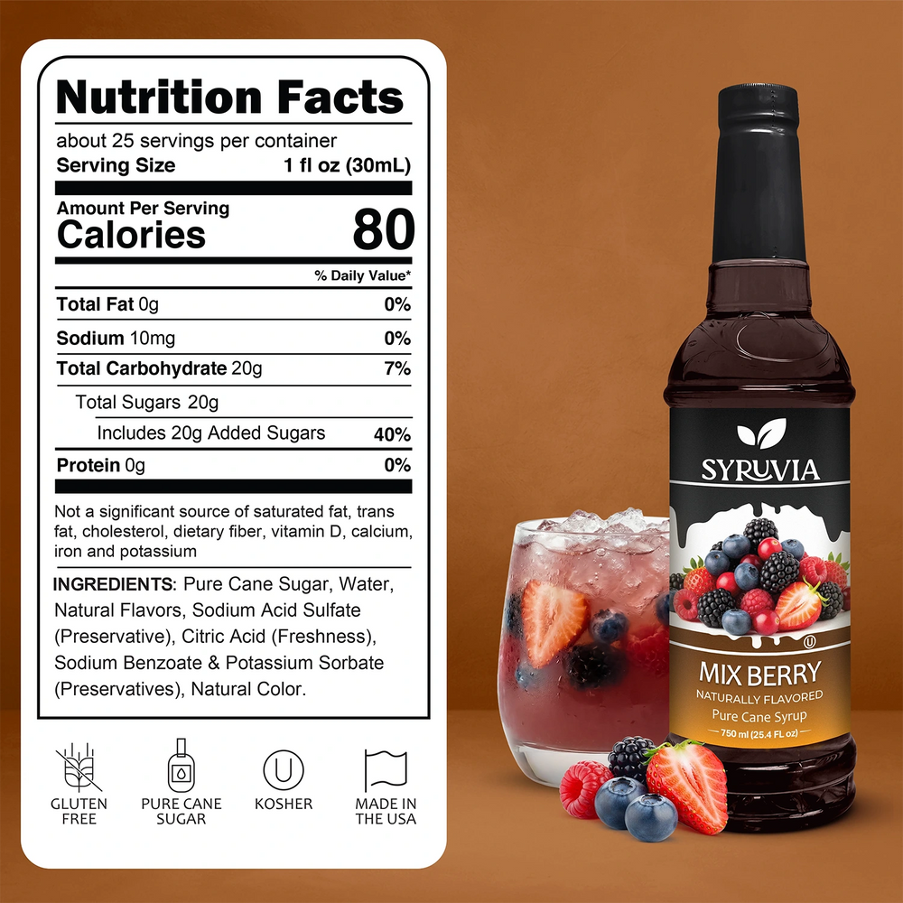 Mix Berry Syrup