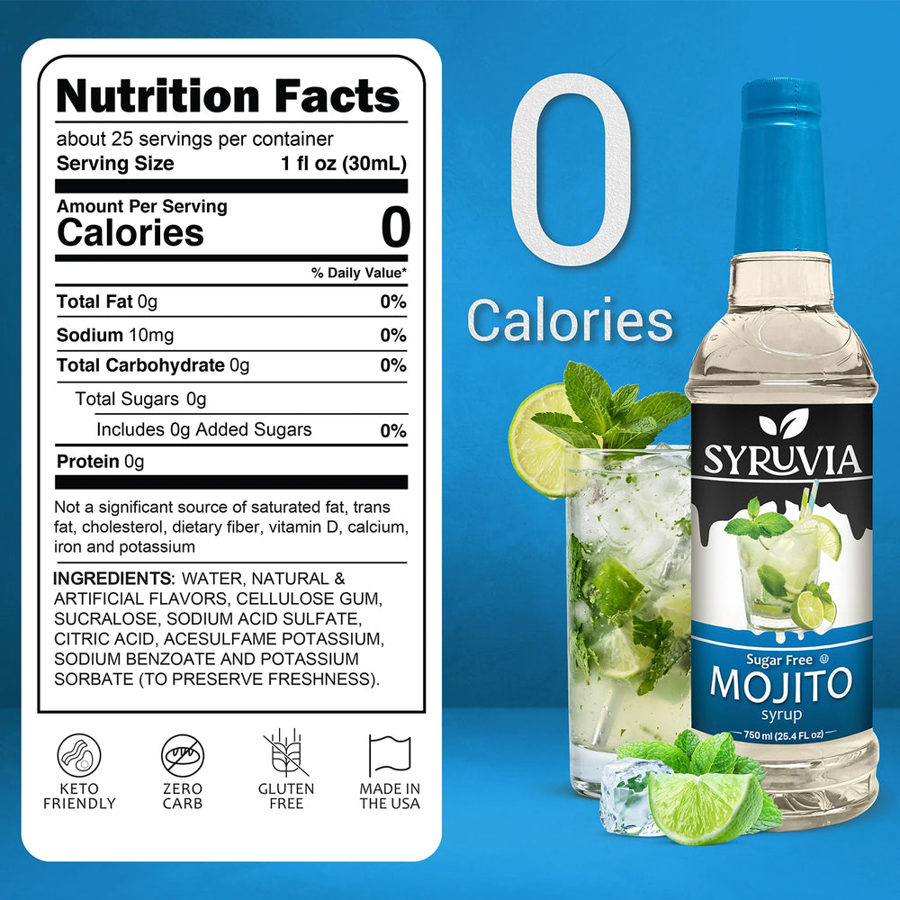 Sugar-Free Mojito Syrup