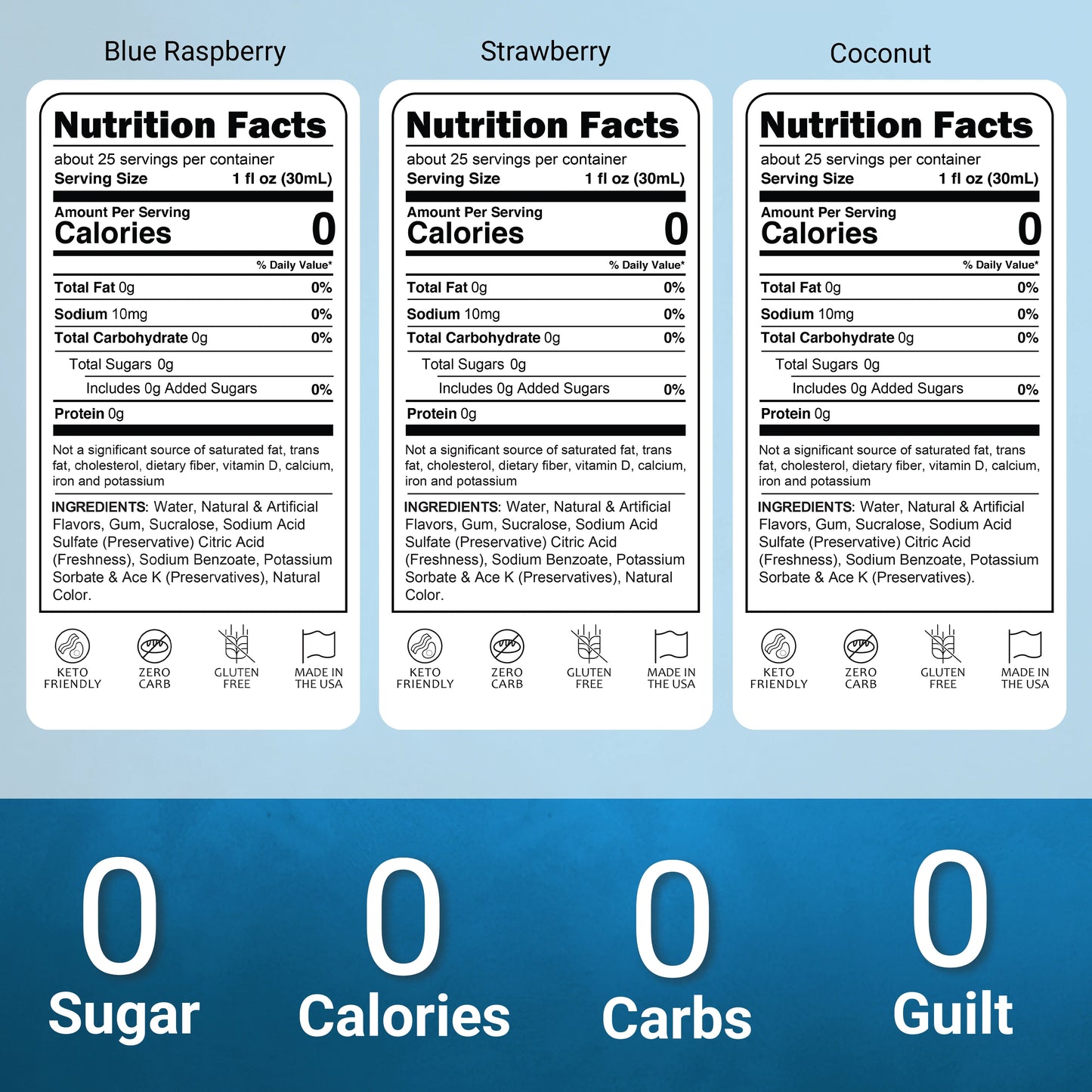 Sugar-Free Dirty Soda Pack