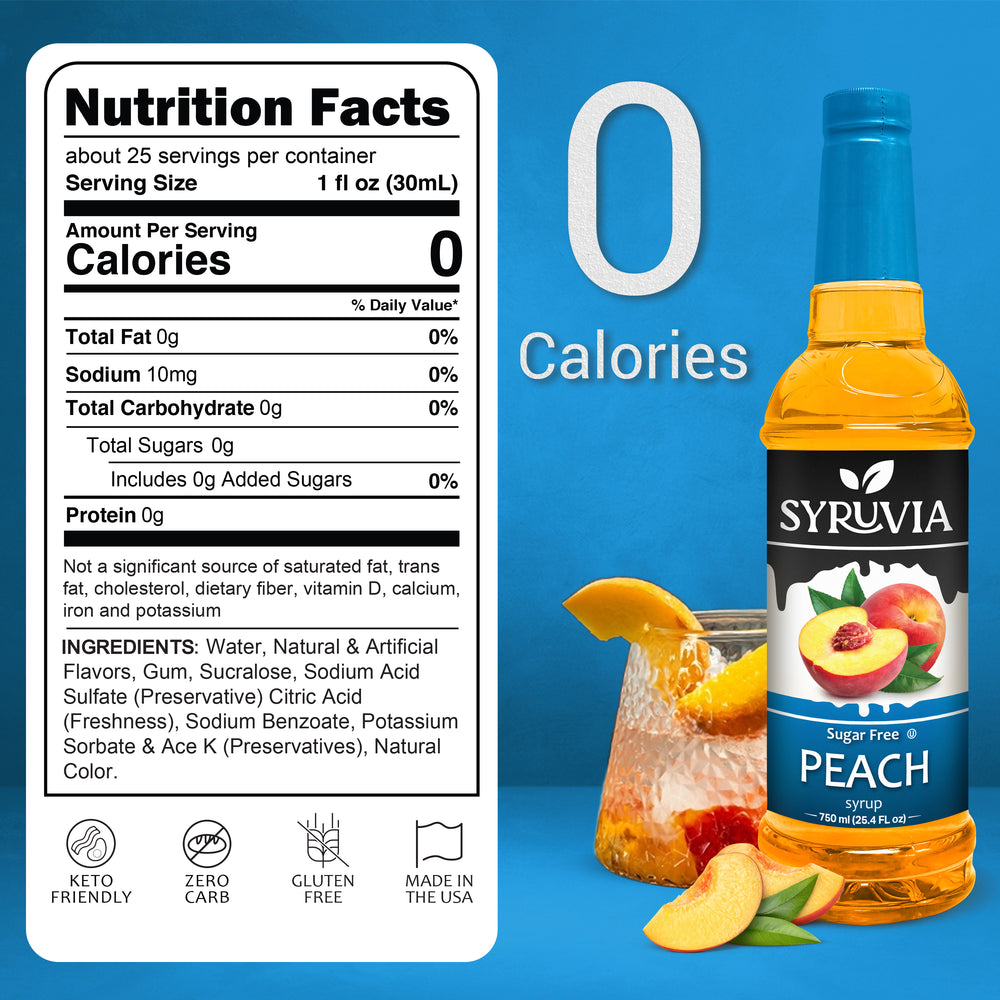 Sugar-Free Peach Syrup