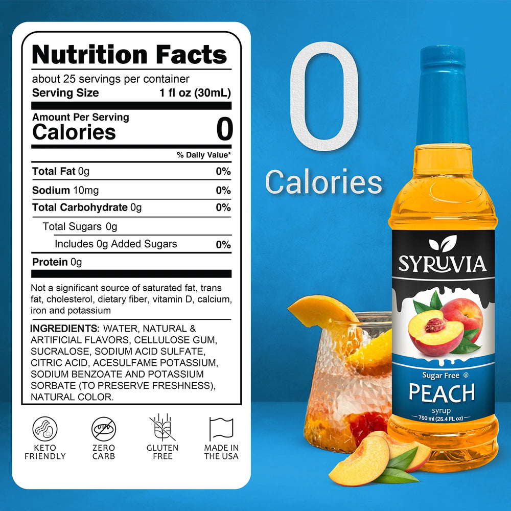 Sugar-Free Peach Syrup