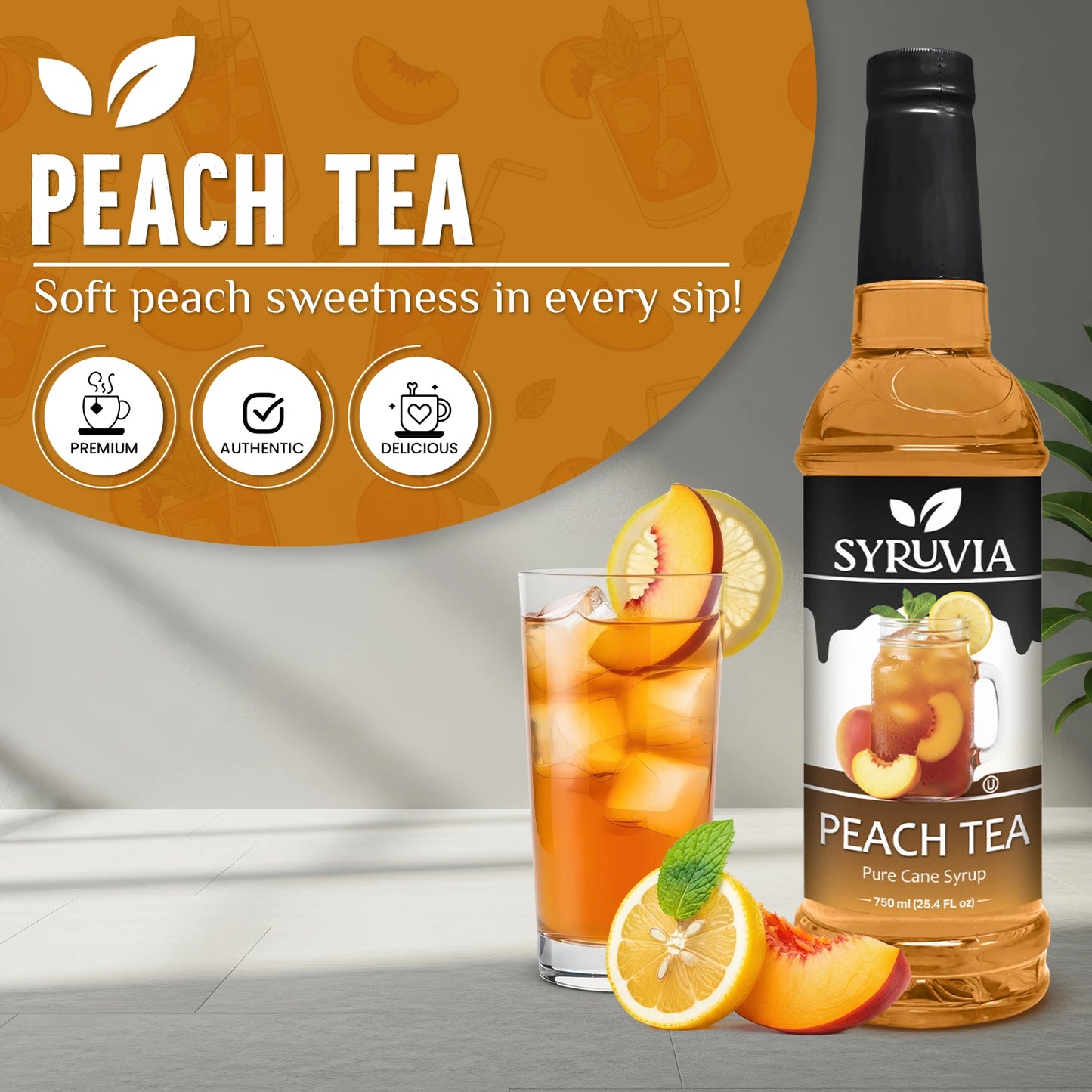 Peach Tea Syrup