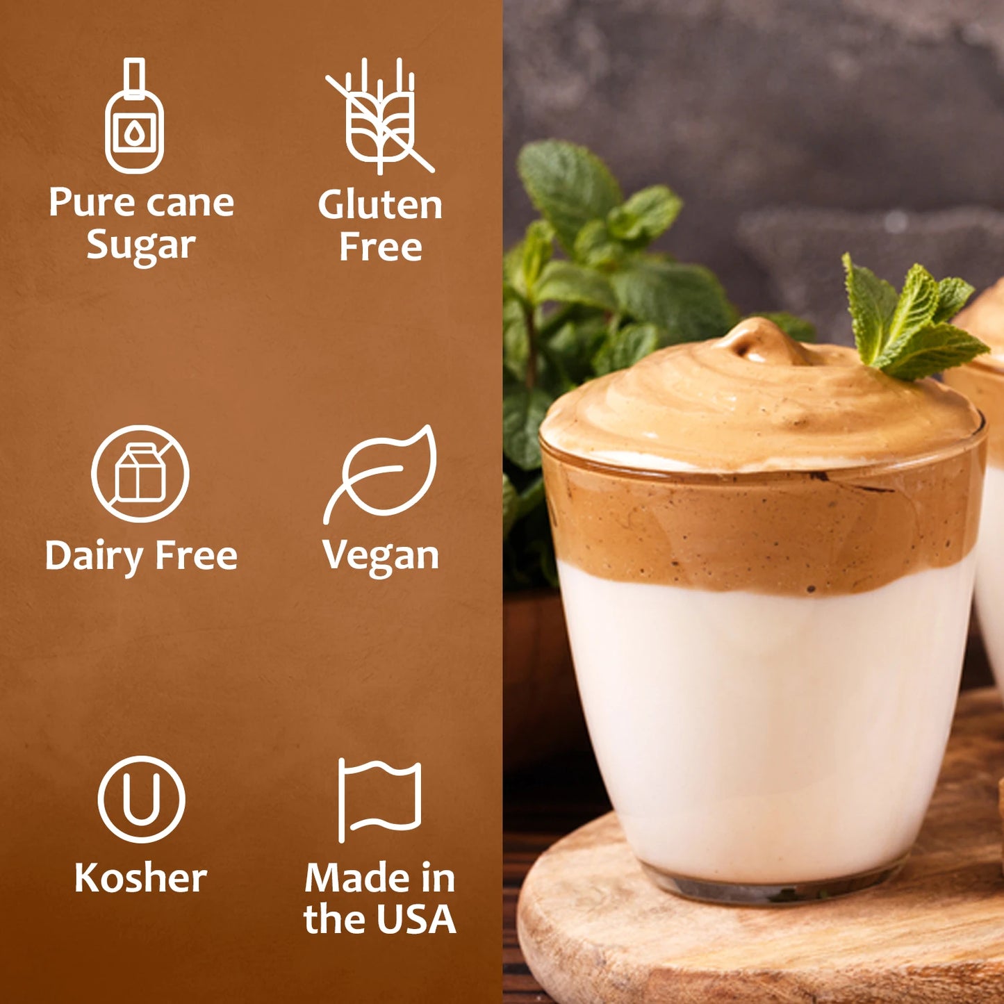 Peppermint Coffee Syrup Dairy Free