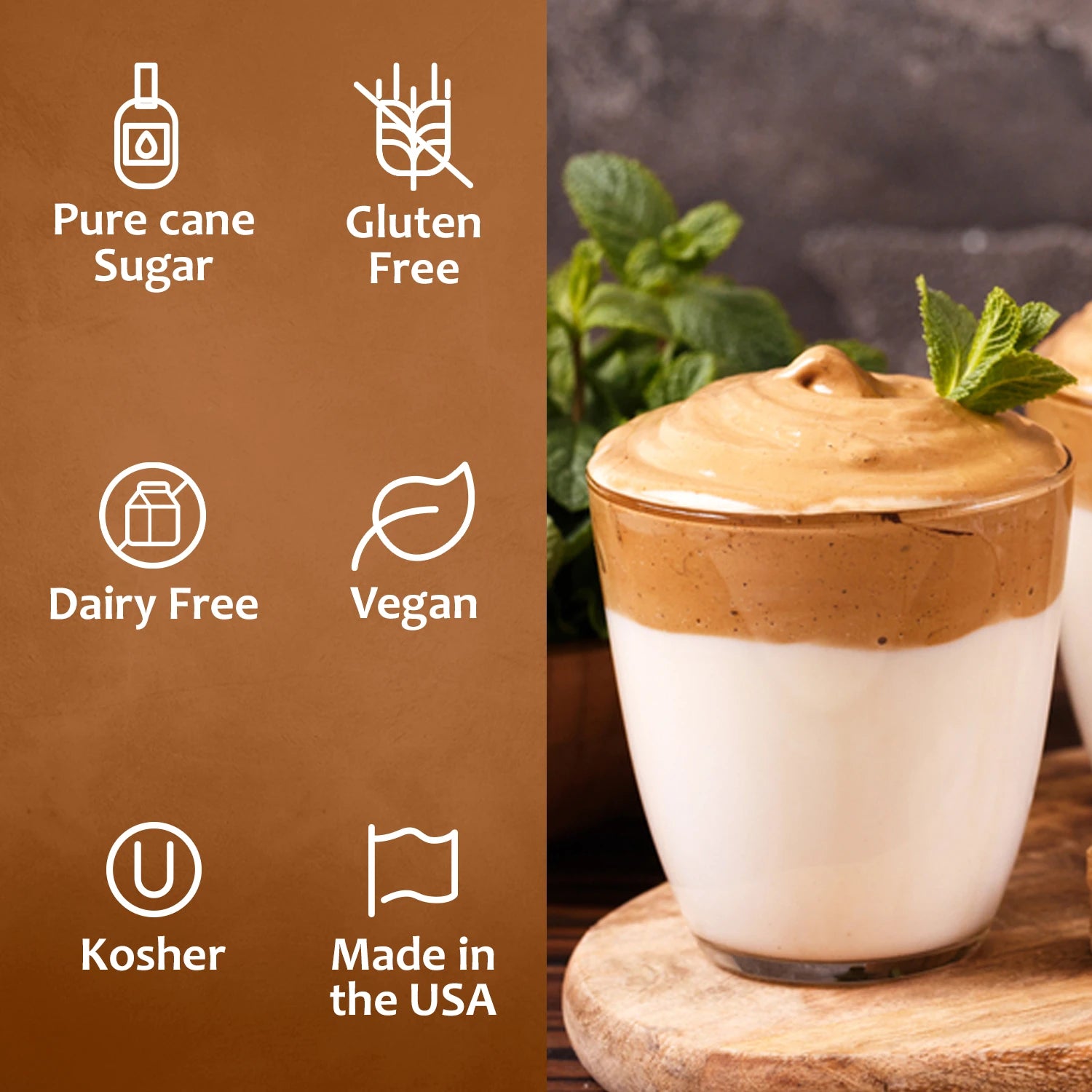 Peppermint Coffee Syrup Dairy Free