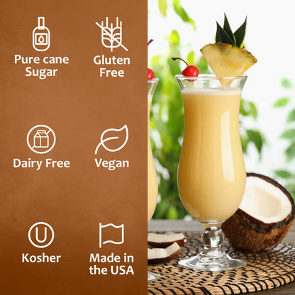 Pina Colada Syrup Dairy Free