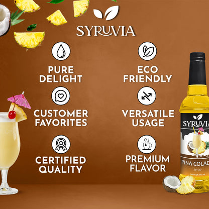 Pina Colada Syrup Premium Flavoring