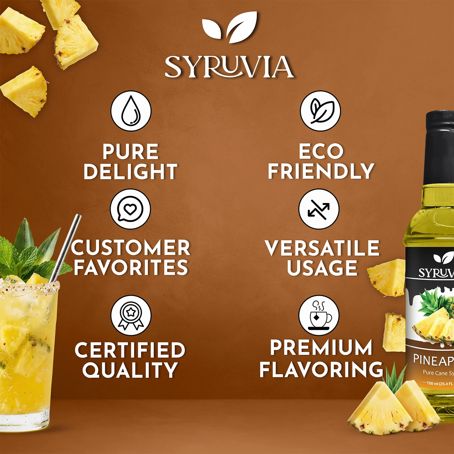 Pineapple Syrup Premium Flavoring