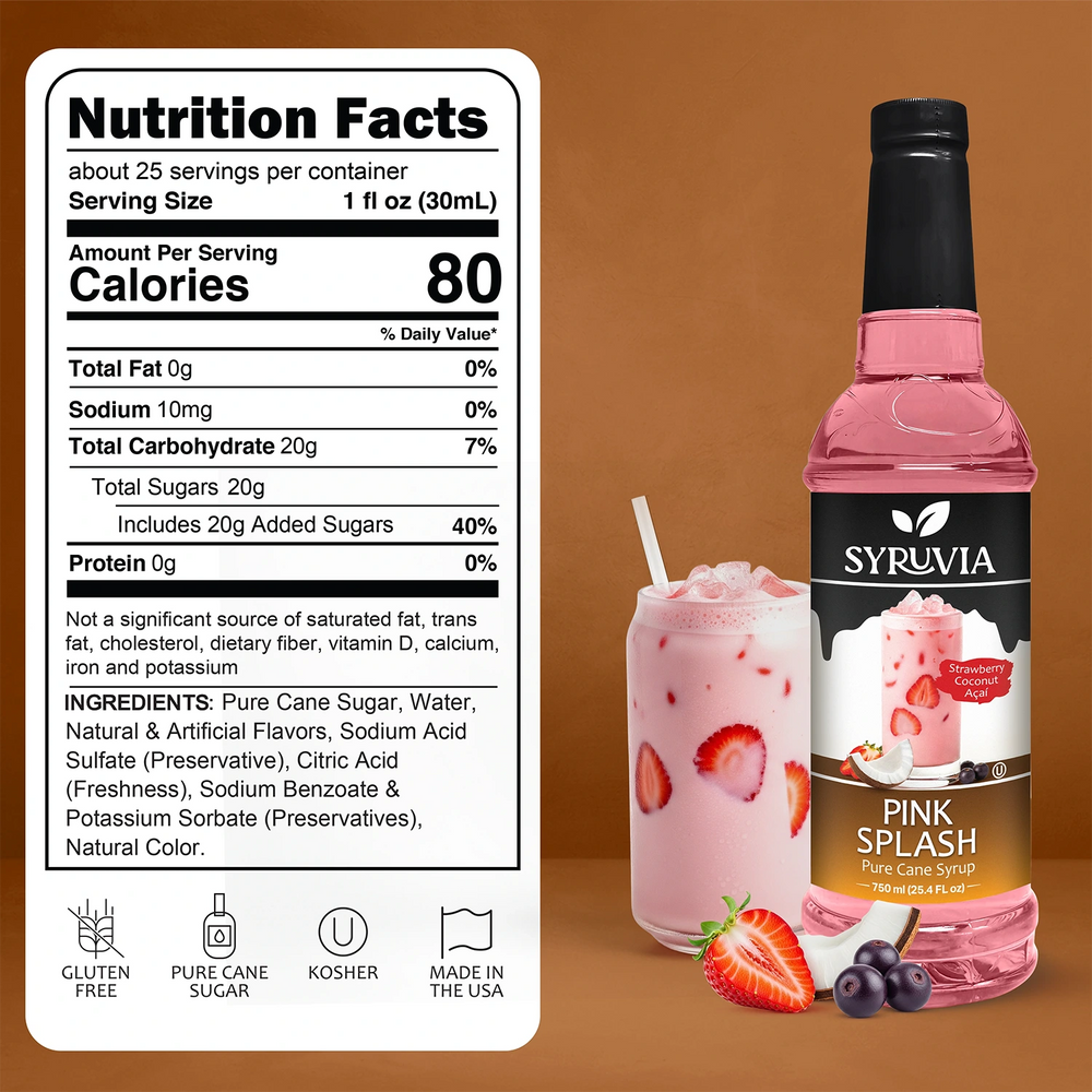 Pink Splash Syrup