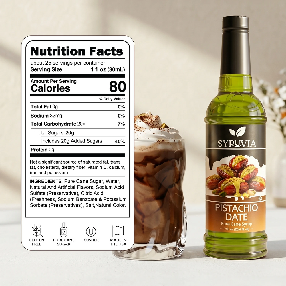 Pistachio Date Syrup