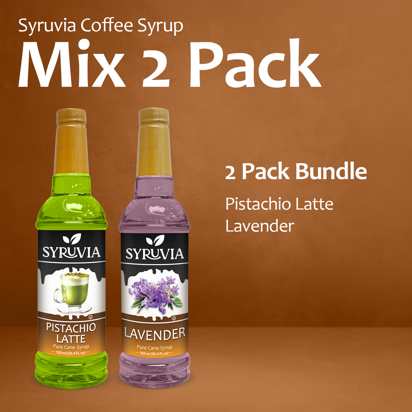 Variety Pack, Pistachio Latte, and Lavender Coffee Syrup