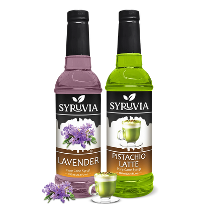 Pistachio Latte Syrup Lavender Syrup
