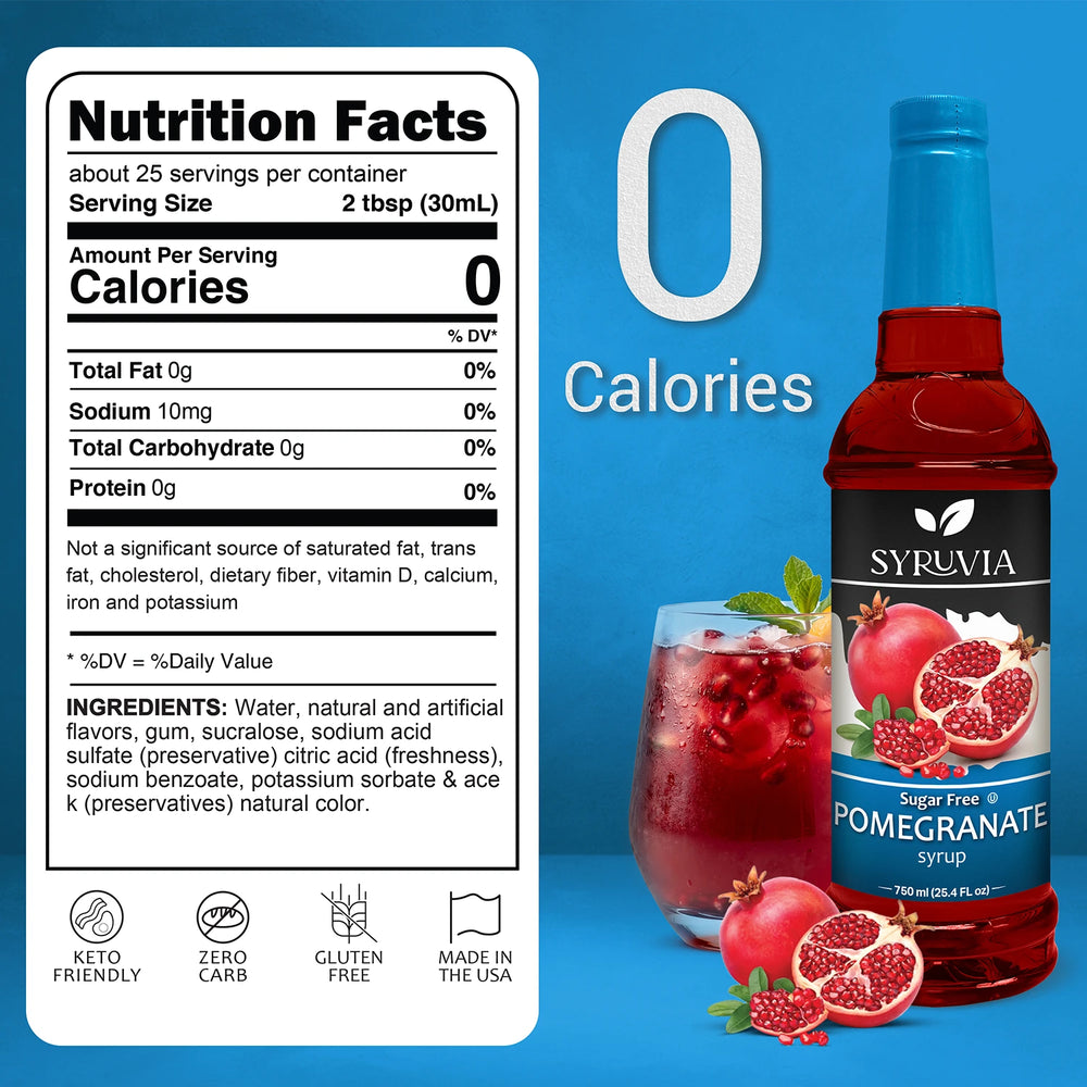 Sugar-Free Pomegranate Syrup