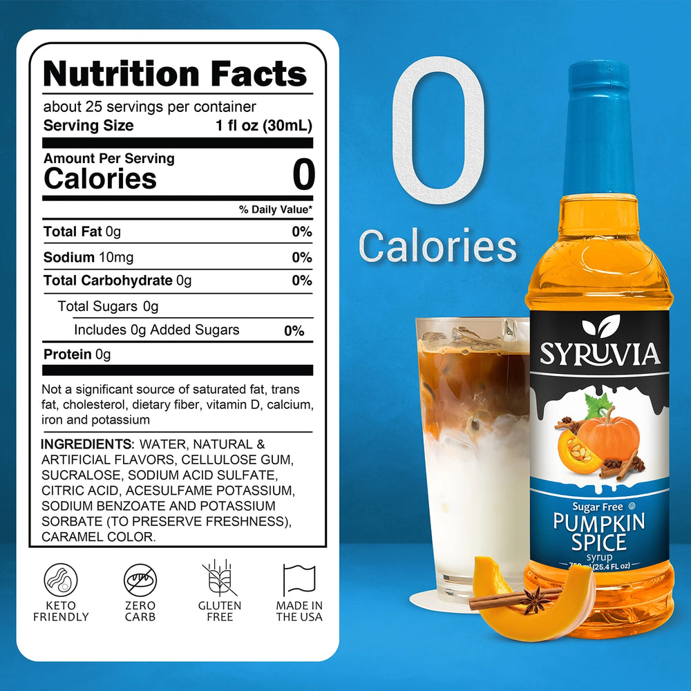 Sugar Free Pumpkin Spice Syrup