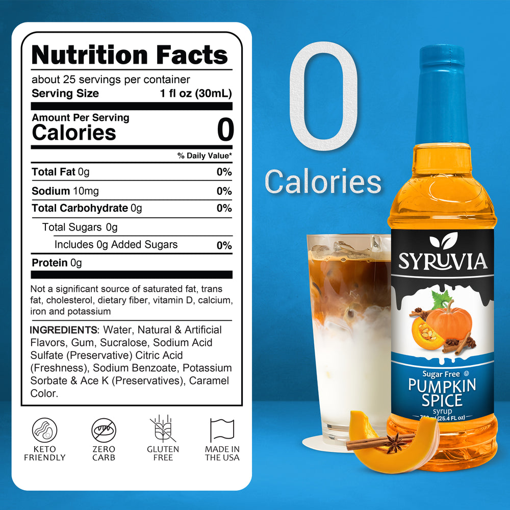 Sugar Free Pumpkin Spice Syrup