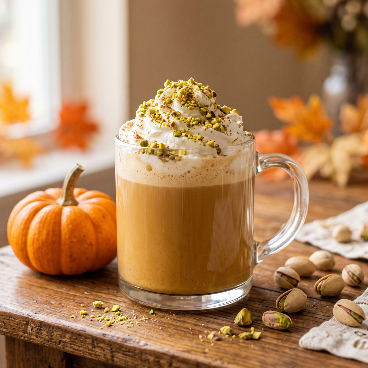 Pumpkin Pistachio Syrup signature recipe