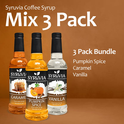 Pumpkin Spice Coffee Syrup Caramel Coffee Syrup Vanilla Coffee Syrup 