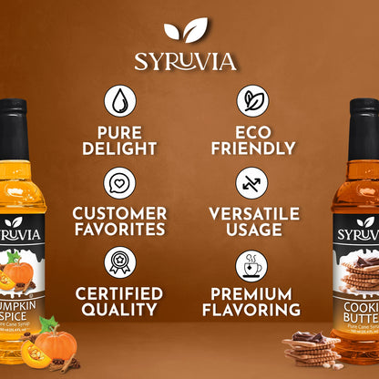 Pumpkin Spice Coffee Syrup Cookie Butter Coffee Syrup