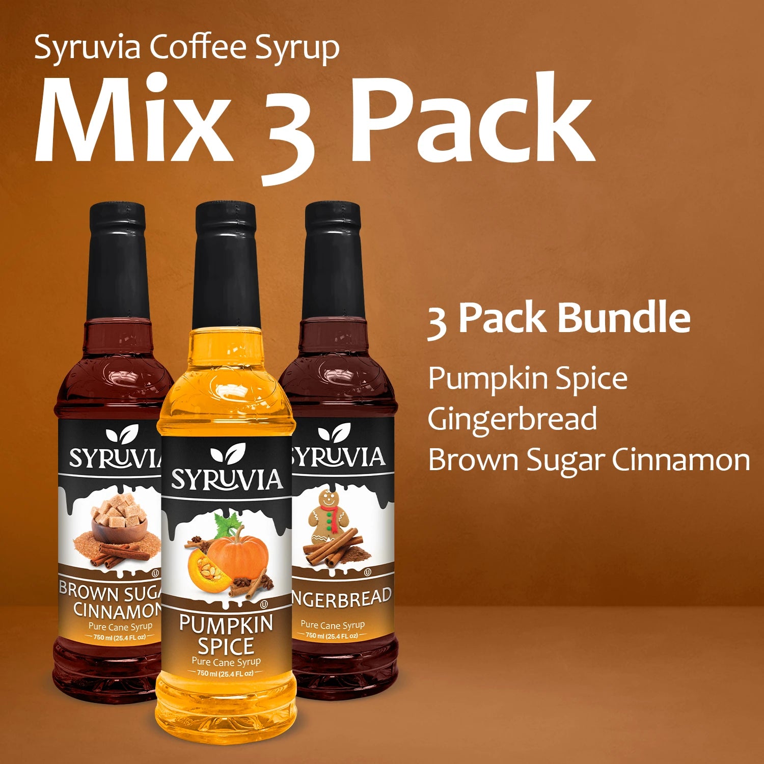 Pumpkin Spice Coffee Syrup Gingerbread  Coffee Syrup Brown Sugar Cinnamon Syrup 