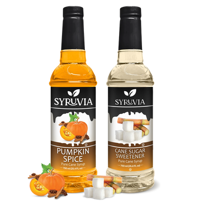 Pumpkin Spice Syrup Cane Sugar Sweetener Syrup