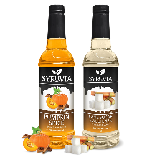 Pumpkin Spice Syrup Cane Sugar Sweetener Syrup