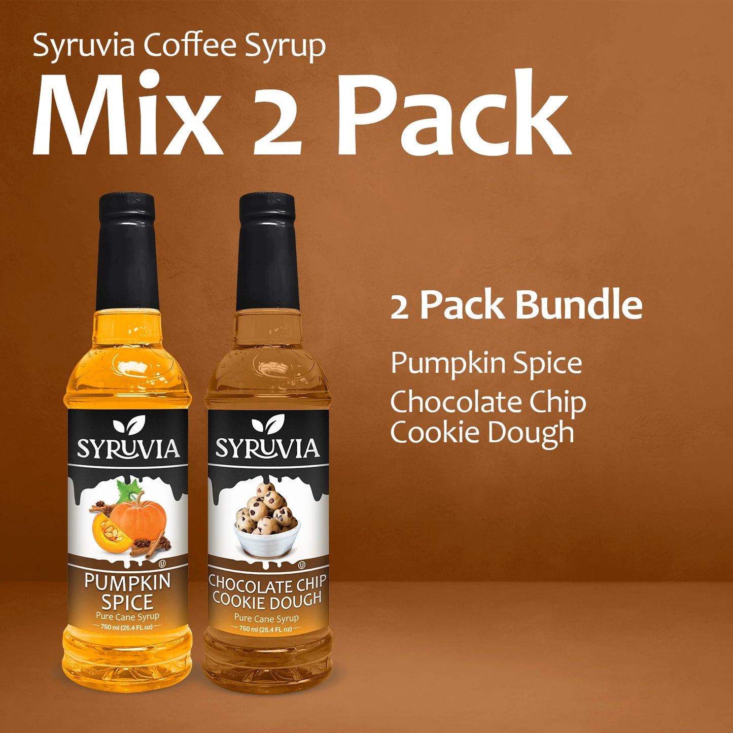Pumpkin Spice Syrup Chocolate Chip Cookie Syrup for Coffee